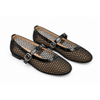 Flat Mesh Strap Lightweight Breathable Summer Flats Shoes